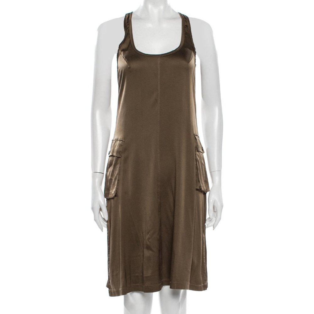 Kristensen Du Nord Silk Sleeveless Slip Dress Size 2